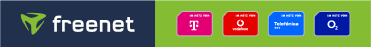 freenet mit Telekom, Vodafone und o2
